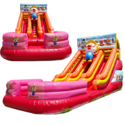 inflatable jumping slide